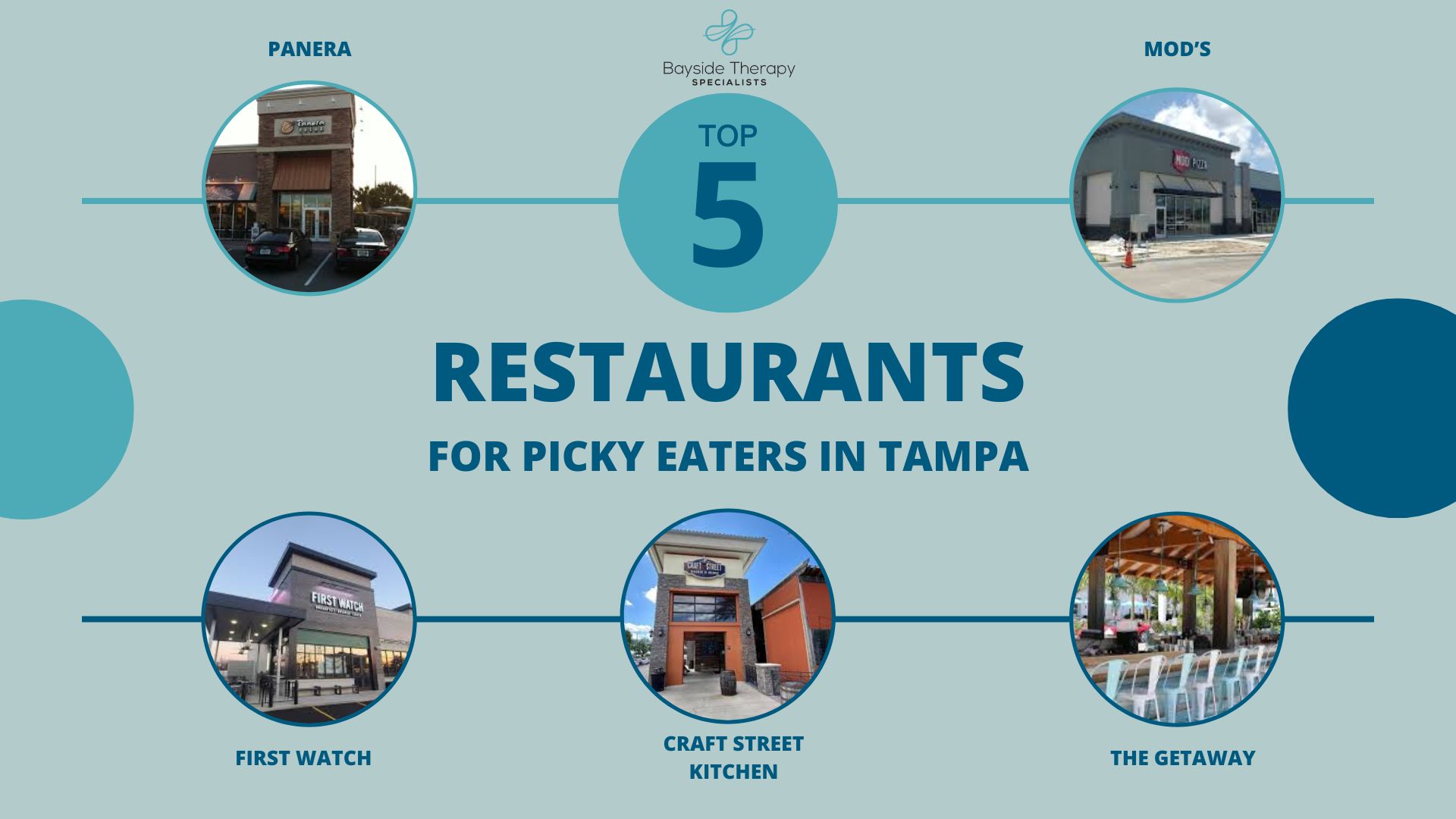 Top Restaurants for Picky Eaters in Tampa